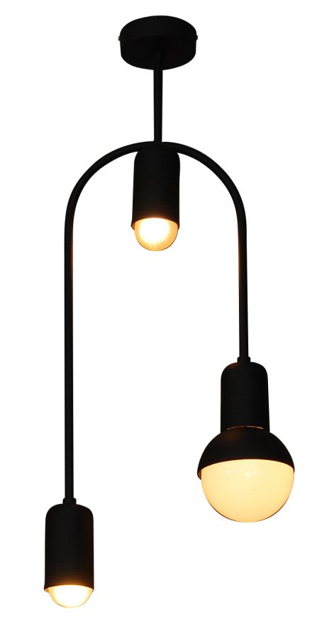 HL-3523-3 CHRISTOPHER BLACK PENDANT HOMELIGHTING 77-3784