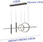 SE LED 100 AIDA BLACK PENDANT 80W 3CCT WITH MEMORY 2 YEARS WARRANTY Α1 HOMELIGHTING 77-50491