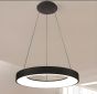 SE LED 32 KAITO BLACK PENDANT 50x50x100cm 32W  3CCT WITH MEMORY IP20 2 YEARS WARRANTY A1 HOMELIGHTING 77-50983