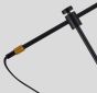 SE21-GM-39-GR2 ADEPT FLOOR LAMP Gold Matt and Black Metal Floor Lamp Black Metal Grid+ HOMELIGHTING 77-8349