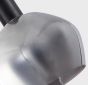 SE21-BL-4-3BL-GL2 ADEPT TUBE Black Pendant Smoked Glass+ HOMELIGHTING 77-8494