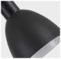 SE21-BL-4-3BL-MS2 ADEPT TUBE Black Pendant Black Metal Shade+ HOMELIGHTING 77-8551