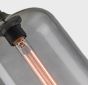 SE21-SM-19-30-3BL+ FEINT Smoked Glass Pendant+ HOMELIGHTING 77-8783