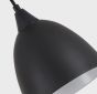 SE21-BL-B10-5BL-MS123 ADEPT FLEX Black Metal Shade Pendant+ HOMELIGHTING 77-8956