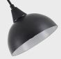 SE21-BL-B10-4BL-MS3 ADEPT PENDANT Black Metal Shade + HOMELIGHTING 77-9056