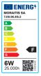 InLight G9 LED 6watt 4000Κ Φυσικό Λευκό 7.09.06.09.2