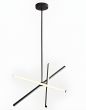 SE LED 50 VAMOS PENDANT BLACK 23W 3CCT 50x50x110cm IP20 220V 2 YEARS WARRANTY A2 HOMELIGHTING 77-50636