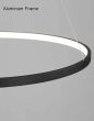 SE LED 60 STELINA PENDANT BLACK 60cm 28W 3CCT IP20 220V 2 YEARS WARRANTY A1 HOMELIGHTING 77-50641
