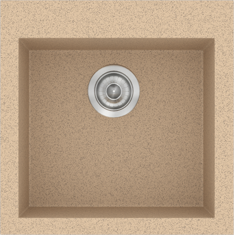 Sanitec Νεροχύτης 339 Classic 50×50 339-10-Granite-Beige