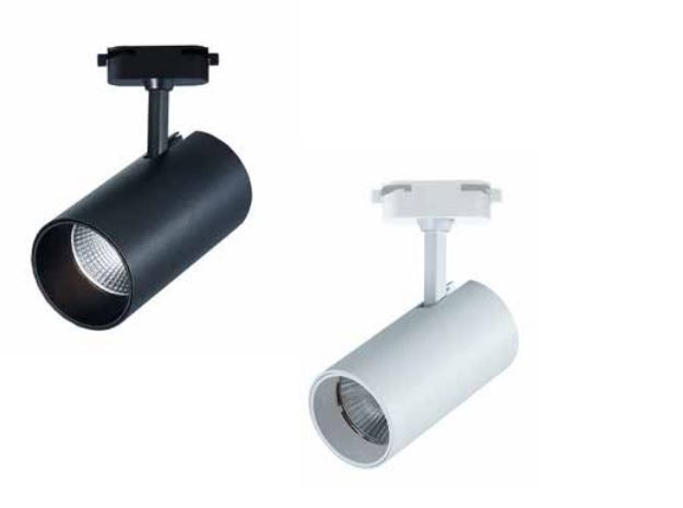 Σποτ Led 10W 850lm Μονοφασικής Ράγας Μαύρο InLight T1-05400-Black
