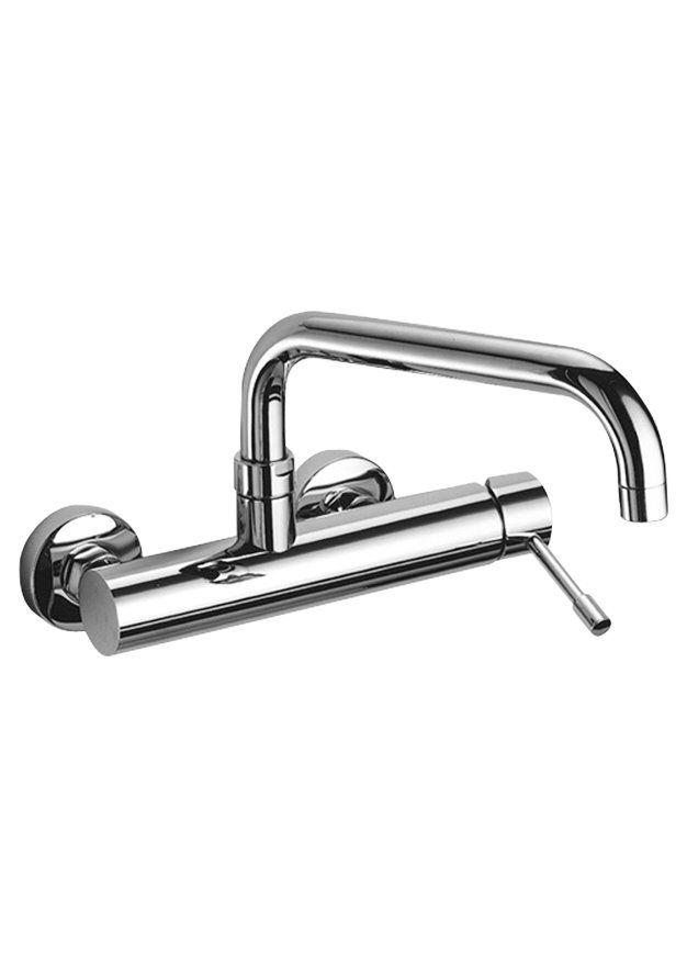 Μπαταρία Κουζίνας Τοίχου Χρωμέ Gaboli Fratelli Modern Line Grillo 2220 