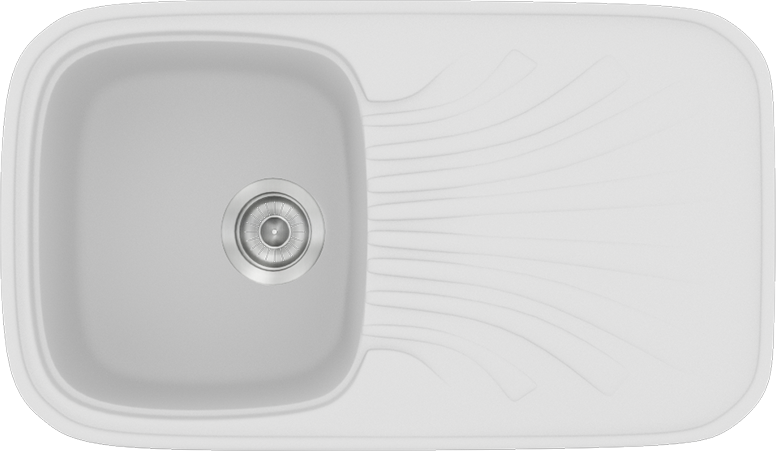 Sanitec Νεροχύτης 315 Classic 82×50 315-00-White