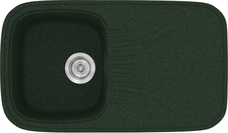 Sanitec Νεροχύτης 315 Classic 82×50 315-19-Granite-Green