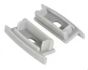 SE-ECL-23 END CAPS SET FOR PROFILE 2,3*1,0CM WITH LACE (77-50545) HOMELIGHTING 77-50546
