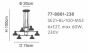 SE21-BL-100-MS3 ADEPT PENDANT Black Metal Pendant Black Metal Shade+ HOMELIGHTING 77-8881