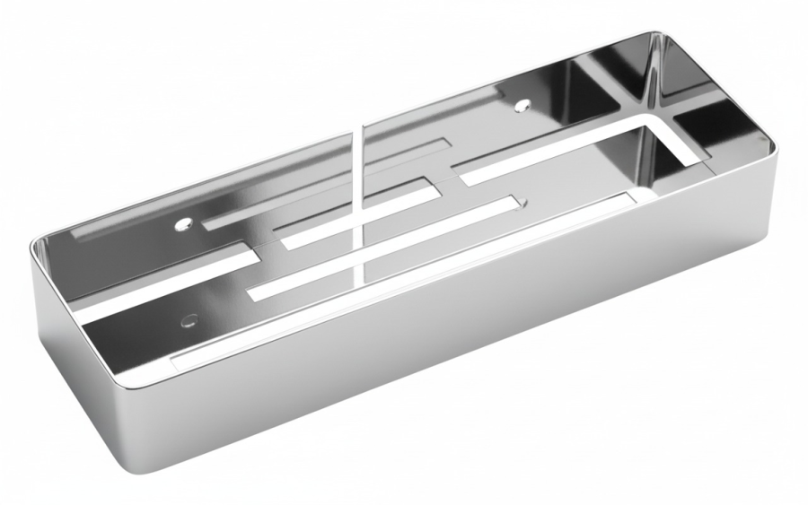 Σπογγοθήκη Ίσια Χρώμιο Bronze Art Σπογγοθήκες 13FY-10