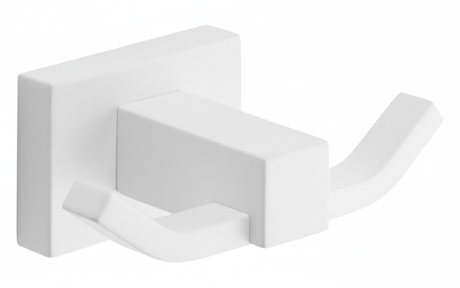 Άγκιστρο Διπλό Λευκό Bronze Art Lugano 32X6-AA