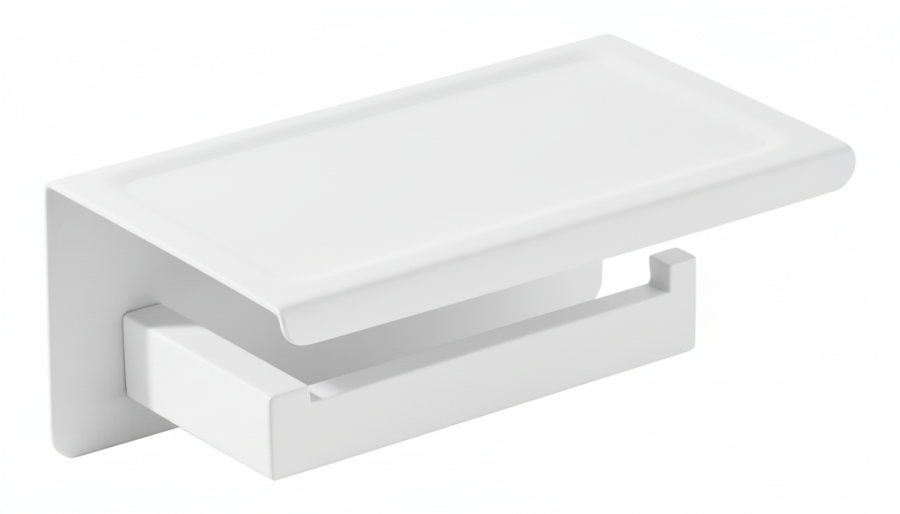 Χαρτοθήκη ανοικτή Λευκό Bronze Art Genesis 52V1-AA