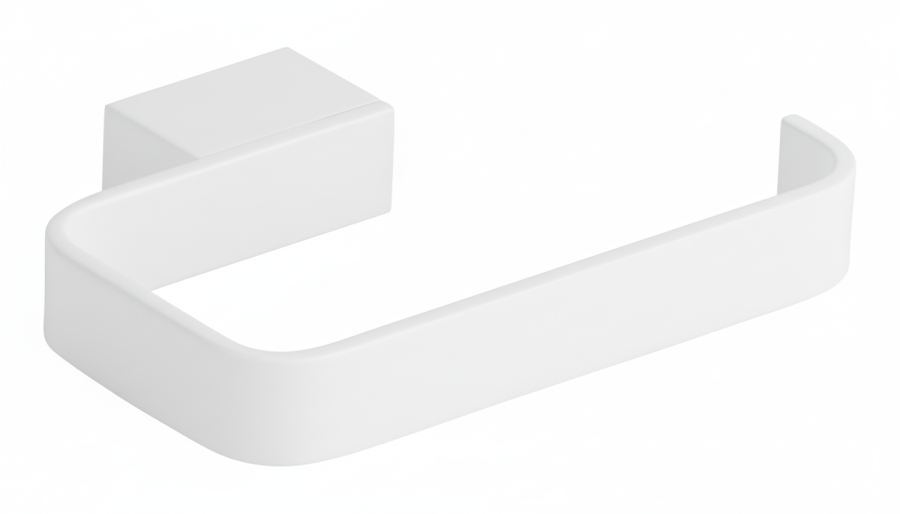 Χαρτοθήκη ανοικτή Λευκό Bronze Art Vertigo 53V1-AA