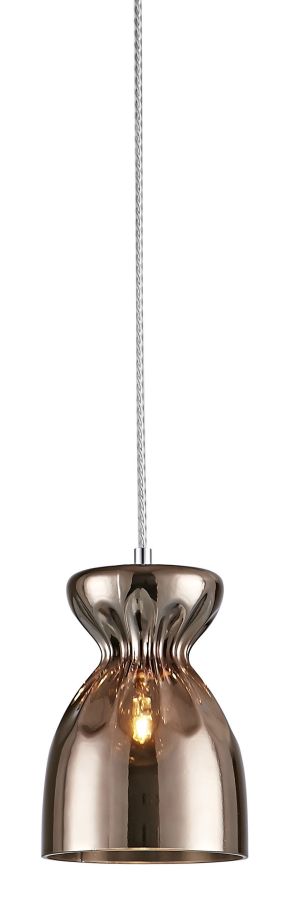 SE4314-01-CP DOMENICO PENDANT COPPER GLASS Γ4 HOMELIGHTING 77-3716