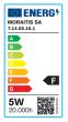 InLight E14 LED Filament C35 5watt Dimmable 7.14.05.16.1