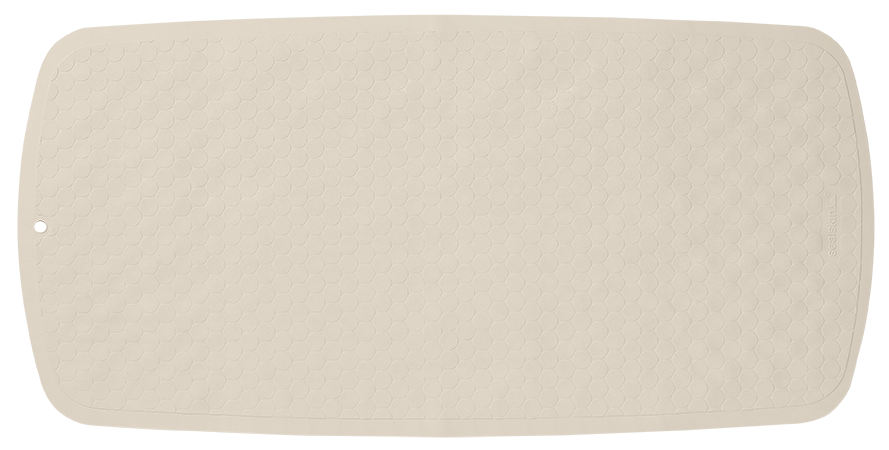 Αντιολισθητικό Ταπέτο Μπανιέρας 37x75cm Rubber Sealskin Safety Mats Rubelle Beige 313006460