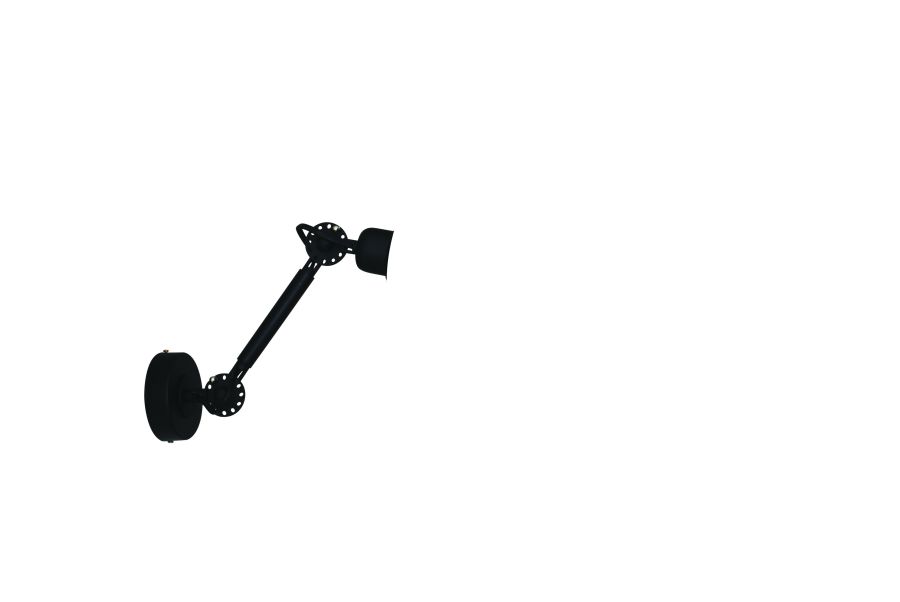 HL-W 10S C FOCUS CHROME SMALL WALL BASE HOMELIGHTING 77-3272