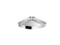 Σπογγοθήκη Γωνιακή W22,5xD16,5xH2,5 cm Chrome Sanco Shower Shelves 0347-A03