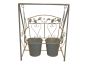 Κασπώ-Κούνια 57x35x70Ecm Mεταλλική 2 Θέσεων Etoile EK-954