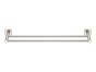 Πετσετοθήκη Διπλή 60 εκ.  Sanco Iconic Brushed Nickel 26705-A73