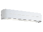 Επίτοιχο Φωτιστικό Δίφωτο 40*7,5*8 εκ. Γυαλί Λευκό σατινάτο / Βάση σε Λευκό Αλουμίνιο Viokef Terry 4104100