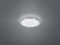 Πλαφονιέρα Οροφής Χρωμέ 42x7cm Led 27w 3000-5500K 3100lm Trio Lighting Osaka 678713006