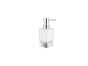 Dispenser Αντλία Σαπουνιού Επικαθήμενη Chrome Sanco Glass Bathroom Set 90355-A03