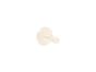 Άγκιστρο Μονό Sanco Corner Beige Matt 22708-M102