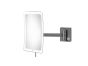 Επιτοίχιος Μεγεθυντικός Καθρέπτης x3 Led 5watt 220-240V IP44 Sanco Led Cosmetic Mirrors Brushed Gun Metal  MRLED-305-AB23