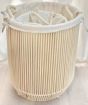 Σετ 3 Καλάθια Bamboo σε Φυσικό Χρώμα 40x50cm,32x45cm,24x40cm Etoile AB-017