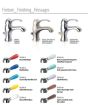 Μπαταρία Κουζίνας  Χρωμέ Gaboli Fratelli Modern Line  Jolly 4100