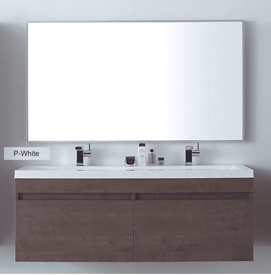 Έπιπλο Μπάνιου ECO-144 Βάση χωρίς Νιπτήρα 144cm Λευκή Λάκα Γυαλιστερή FT21.144.002P Εκθεσιακό