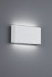 Απλίκα Επίτοιχη IP54 Led 2x4,5w 3000K 2x400lm Aluminium White Mat Trio Lighting Thames 227660231