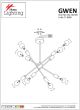 KQ 2629/8 GWEN NICKEL PENDANT Δ4 HOMELIGHTING 77-8096