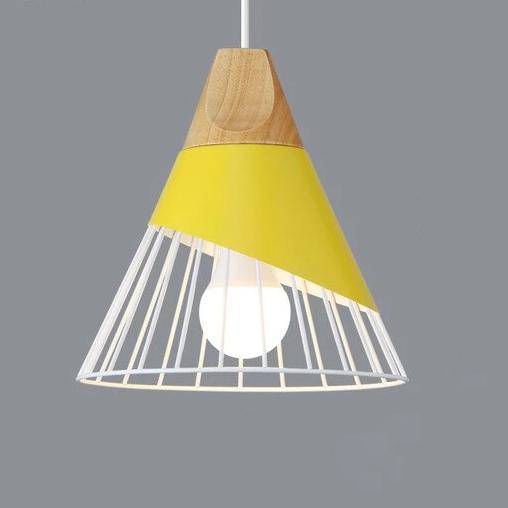 Φωτιστικό Κρεμαστό Κίτρινο 25x26cm 1xE27 Etoile MB-008C