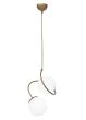 Κρεμαστό φωτιστικό TAIL 2/L GOLD MAT Heronia 01-0374