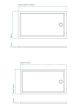 Sanitec A204 Ντουζιέρα Flat Classic 90×75 A204-00-White