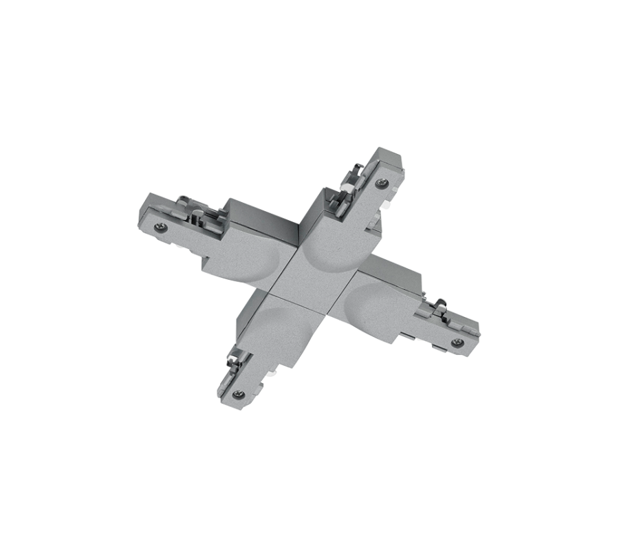 Σύνδεσμος Ράγας Φωτιστικών σε Γκρι Χρώμα 702487 Trio Lighting 702487