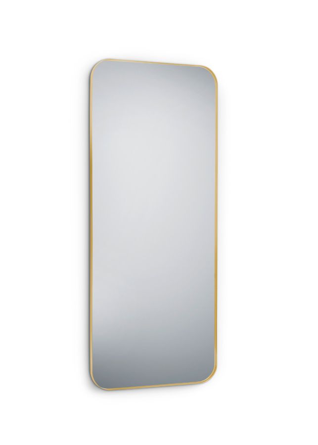 Καθρέπτης Ολόσωμος Π70xY170  εκ. Χρυσαφί  Μεταλλικό Πλαίσιο Mirrors & More Britta 1430379