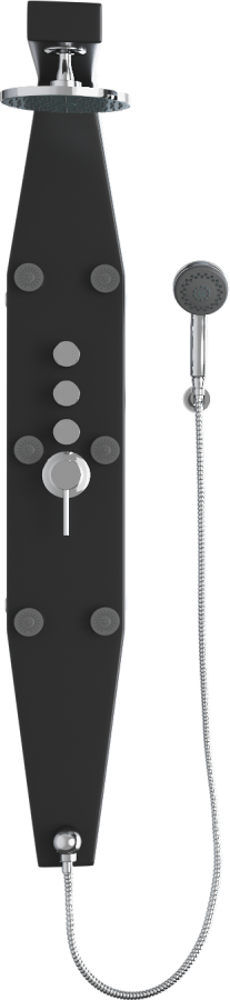 Sanitec A 801 Στήλη Ντους A-801-28-Anthracite