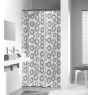 Circolo 180x200 grey Πλαστική κουρτίνα μπάνιου Sealskin  210781300