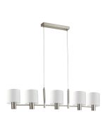 SE21-NM-120-SH1 ADEPT NICKEL MATT PENDANT+ HOMELIGHTING 77-8290
