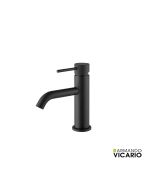 Μπαταρία Νιπτήρα με Βαλβίδα Clic-Clac Industrial Vicario Black Matt 500479-400