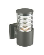 Φωτιστικό Επίτοιχο Εξ.Χώρου IP44 1xE27 11x17xH22cm Χυτό Αλουμίνιο Γραφίτης Sun Light A0157